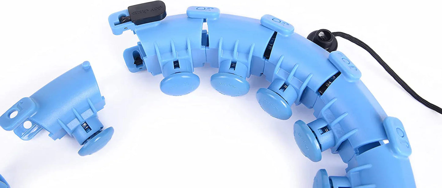 Weighted Hula Hoop โ Adjustable Fit Hoop for Weight Loss