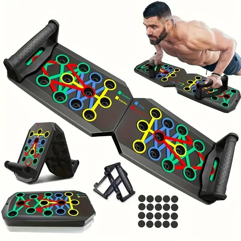 PushZone™ The 9-in-1 Ultimate Push up Board (The Full Gym Experience)