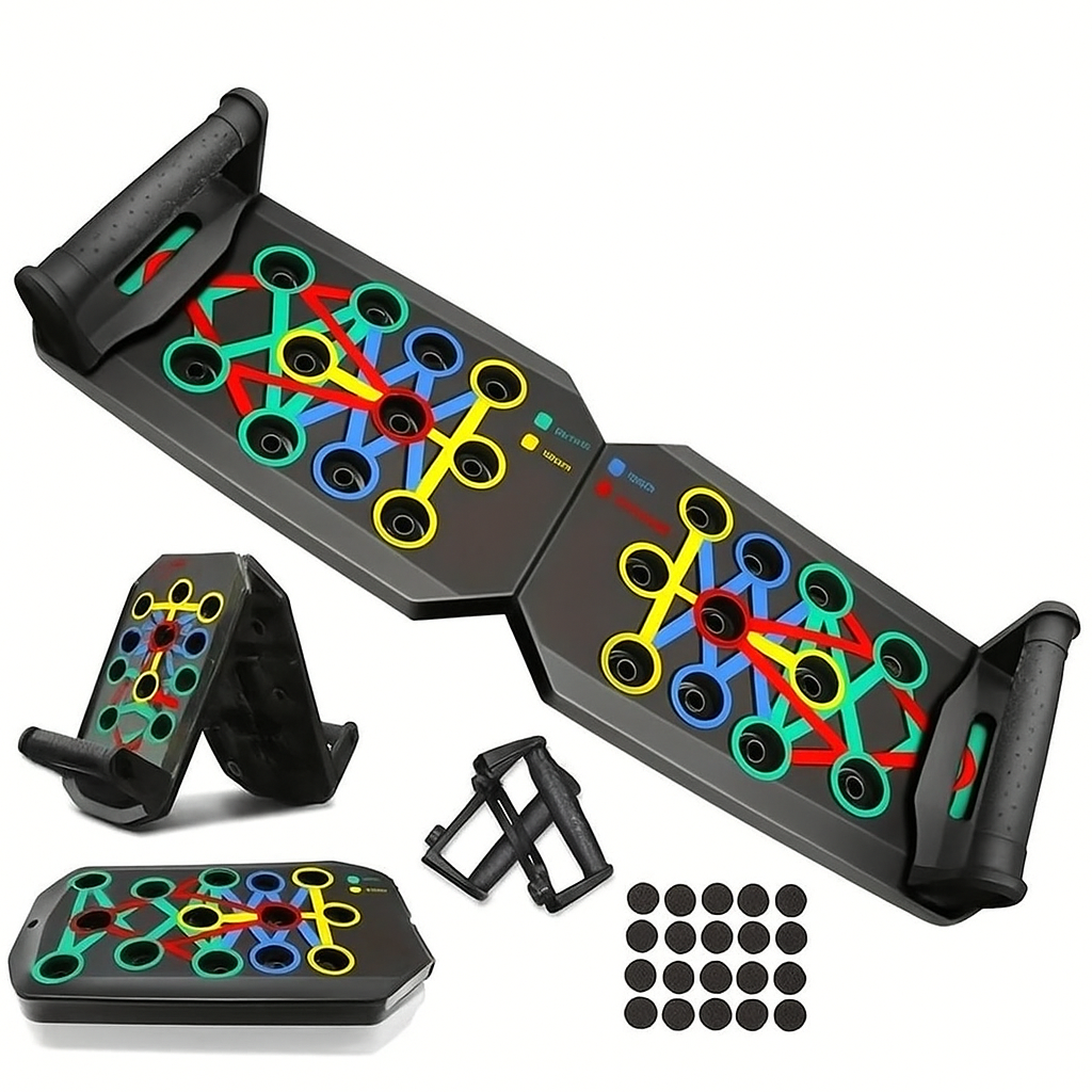 PushZone™ The 9-in-1 Ultimate Push up Board (The Full Gym Experience)